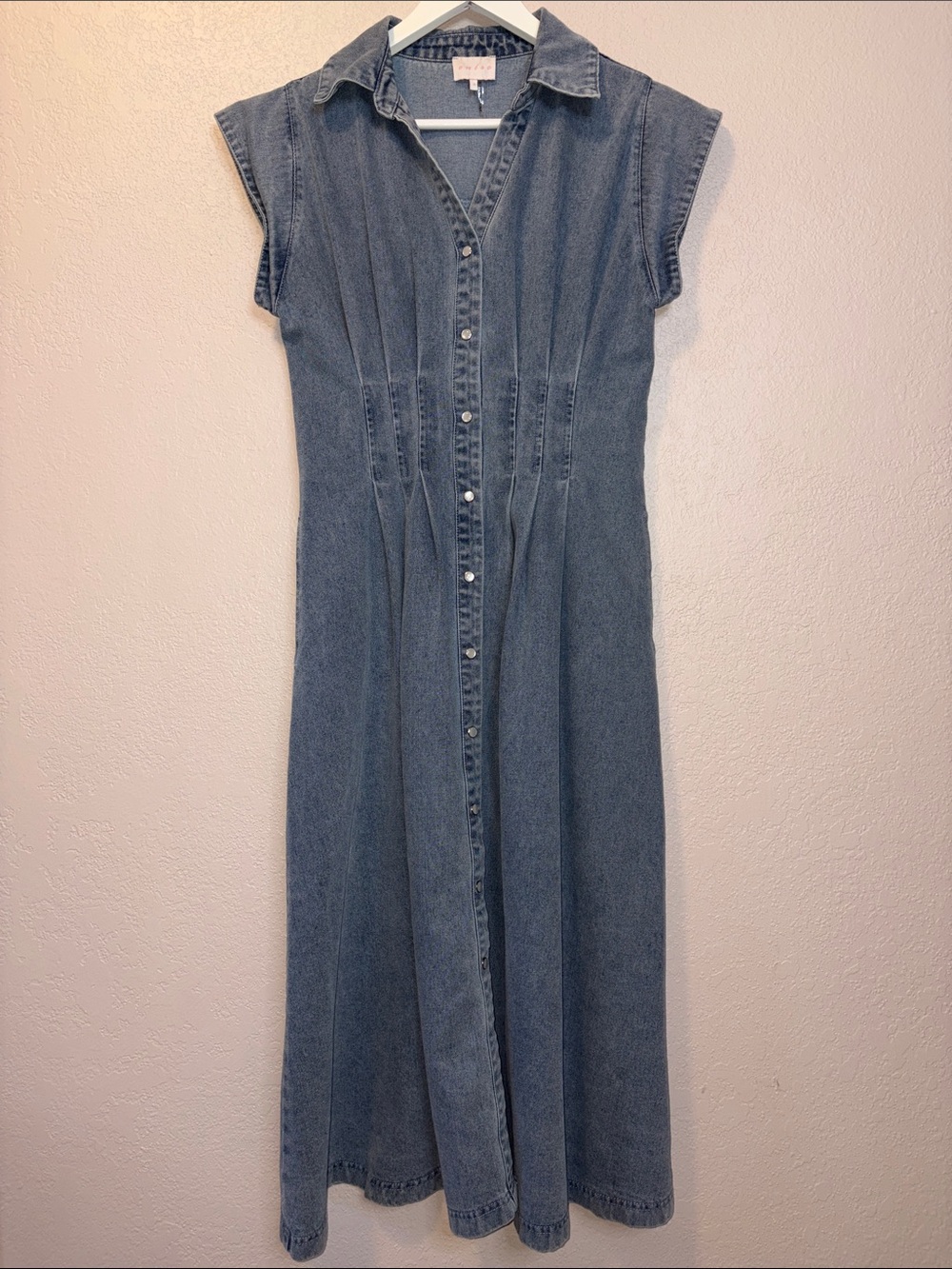 Entro Denim Maxi Dress